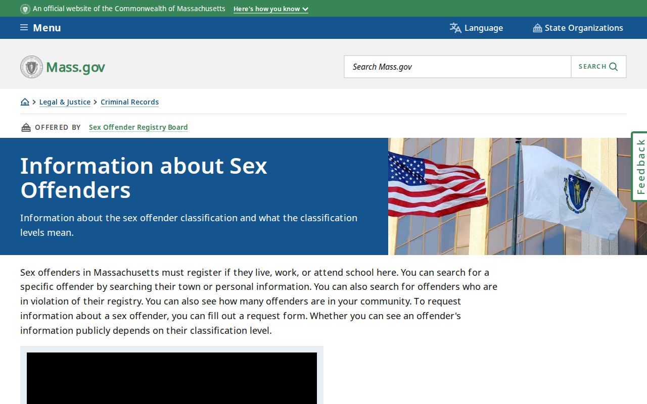 Belmont resident lookup reference for Massachusetts SORB public search limits